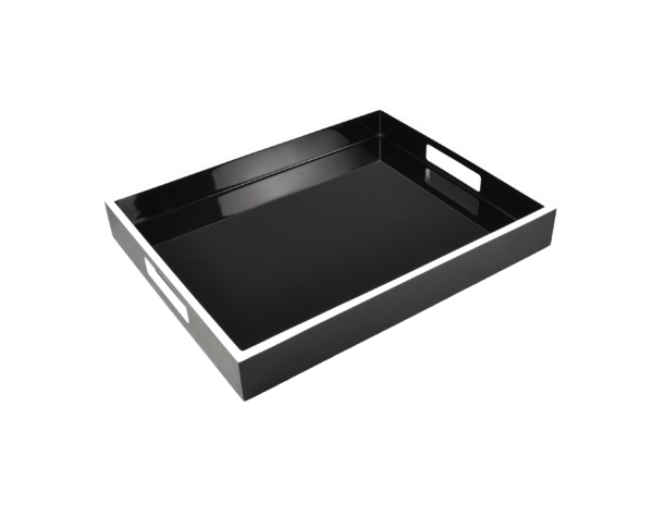 black tray