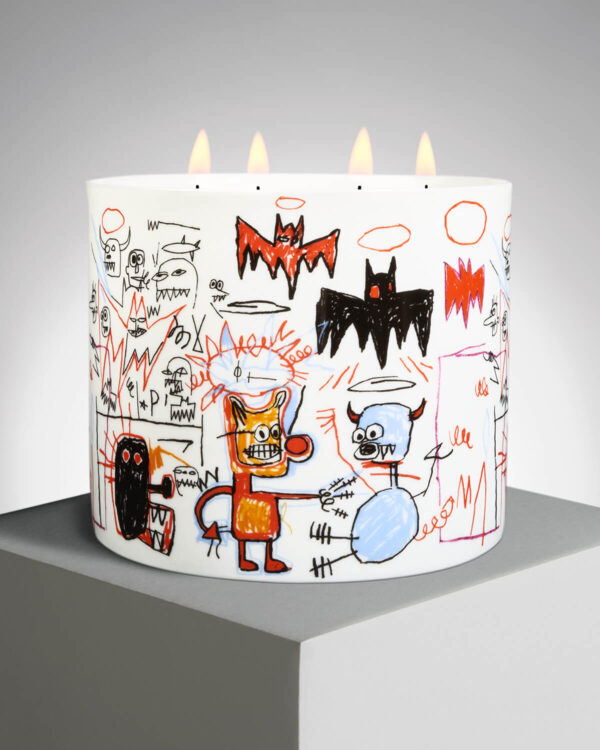 Basquiat Batman giant candle