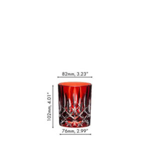 כוס ויסקי LAUDON אדום 2