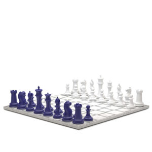 שחמט כחול לבן