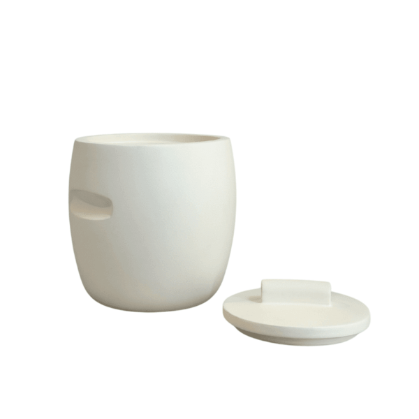 דלי לקרח צבע קרם