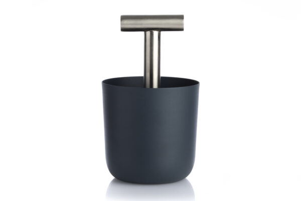 קופסת אחסון Carry Away מעוצבת כחול / ניקל