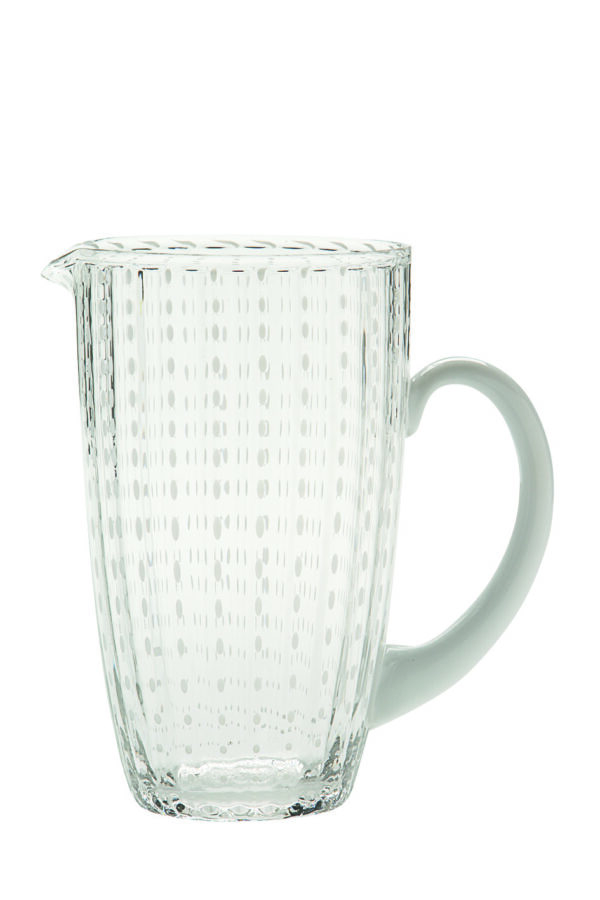 קנקן שתיה קרה פנינה לבן