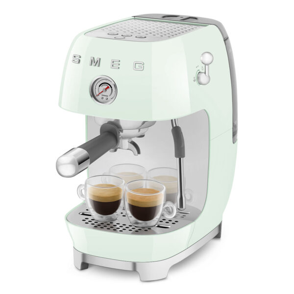 מכונת קפה אספרסו SMEG ירוק פסטל
