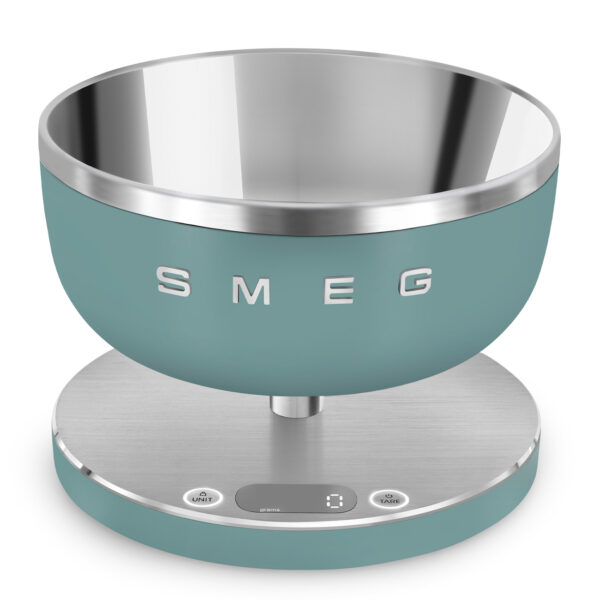 משקל דיגיטלי SMEG בצבע ירוק